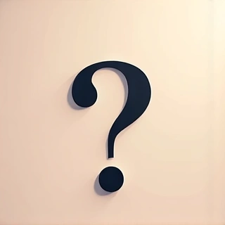 A minimalist icon of a question mark, symbolizing inquiry and answers.